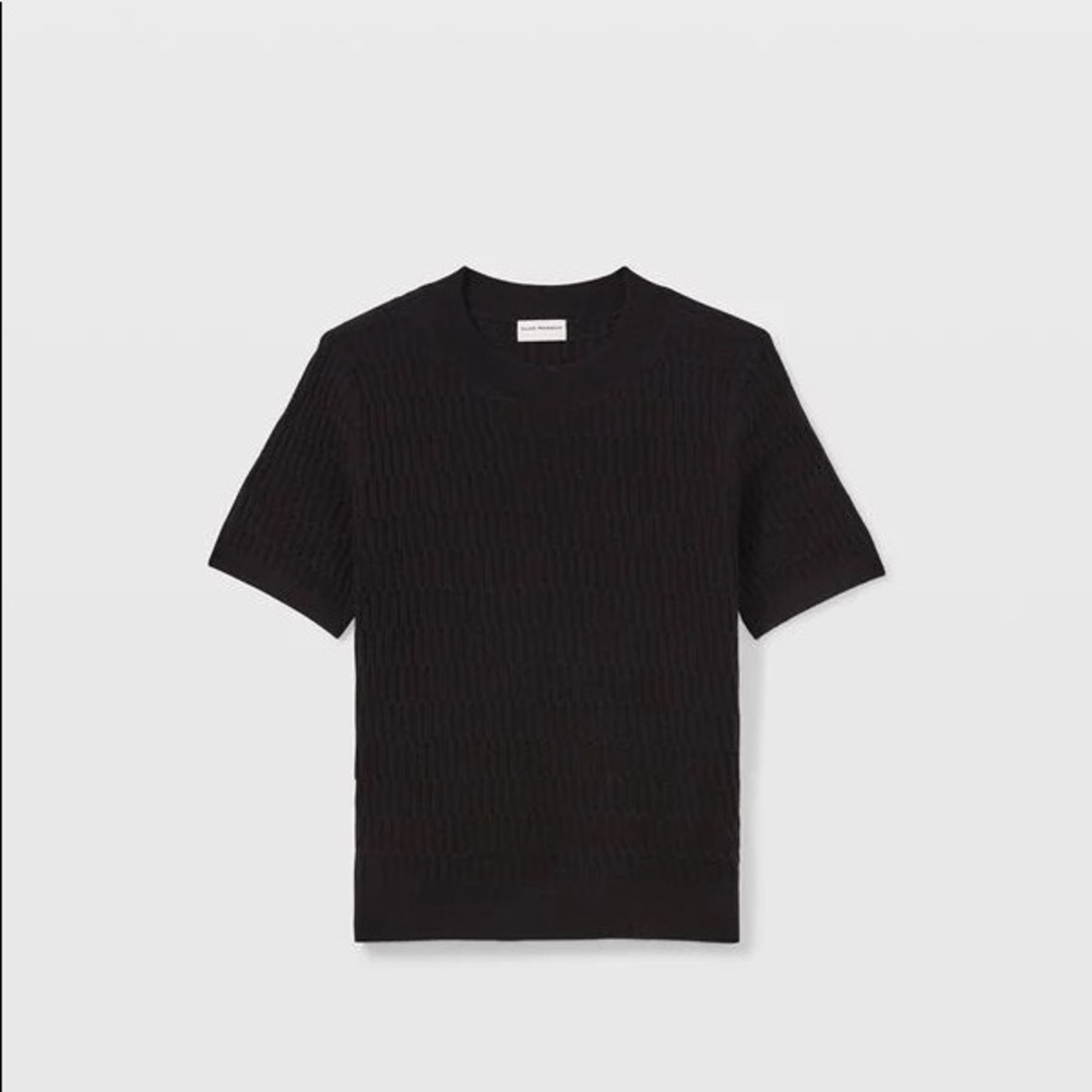 Club Monaco Cashmere Rib Tee Sweater Size S